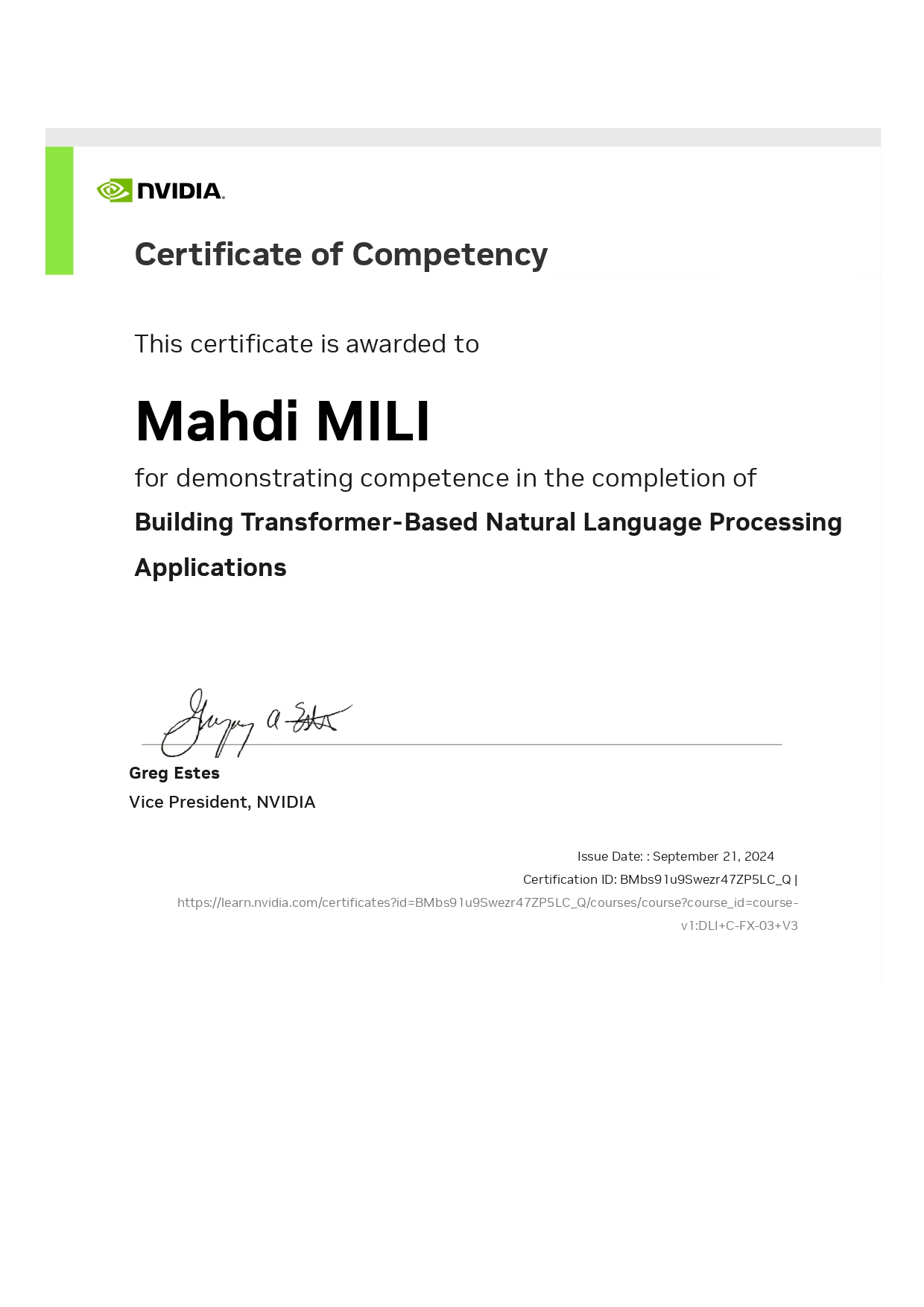 My Learning _ NVIDIA_NLP